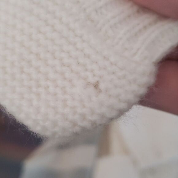 Vtg 1960 Blue Bird Knitwear Knit Baby Sweater Cap And Booties With Original Box - Picture 7 of 9